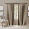 Threadmade Home All Seasons Blackout Window Curtain, Taupe - 52"W x 95"L